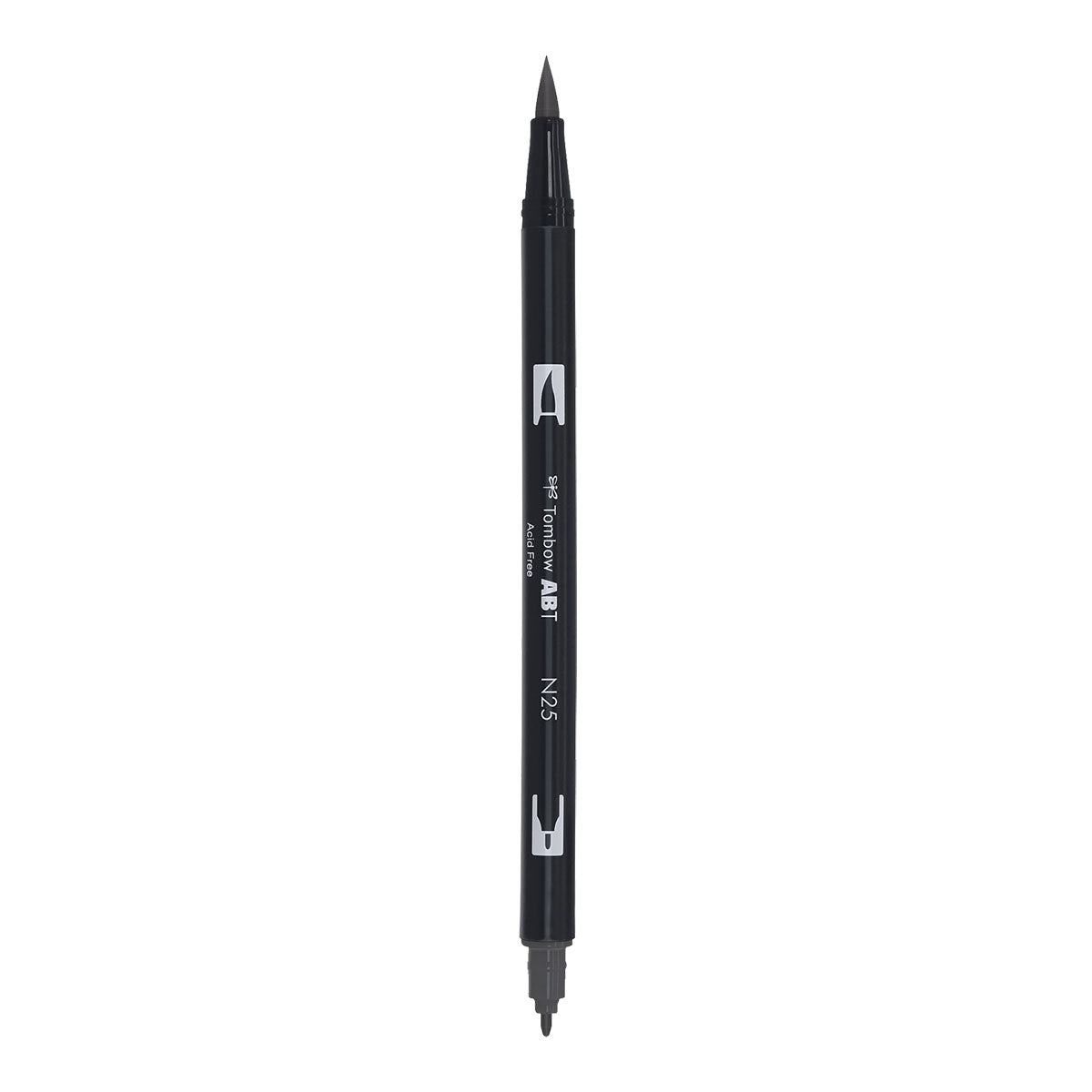 Tombow ABT Dual Brush Pen - N25 Lamp Black