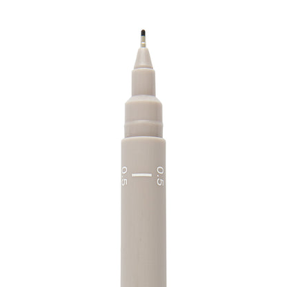 Uni Pin Fine Line Pen, Light Grey